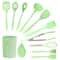 MegaChef Mint Green Silicone Cooking Utensils Set, 12ct.